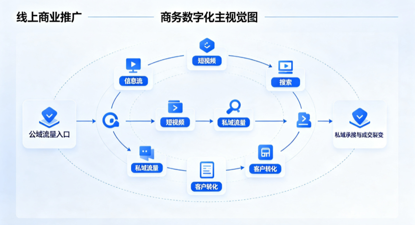 湄潭县线上商业推广怎么做？全域流量闭环搭建与低成本转化实战指南